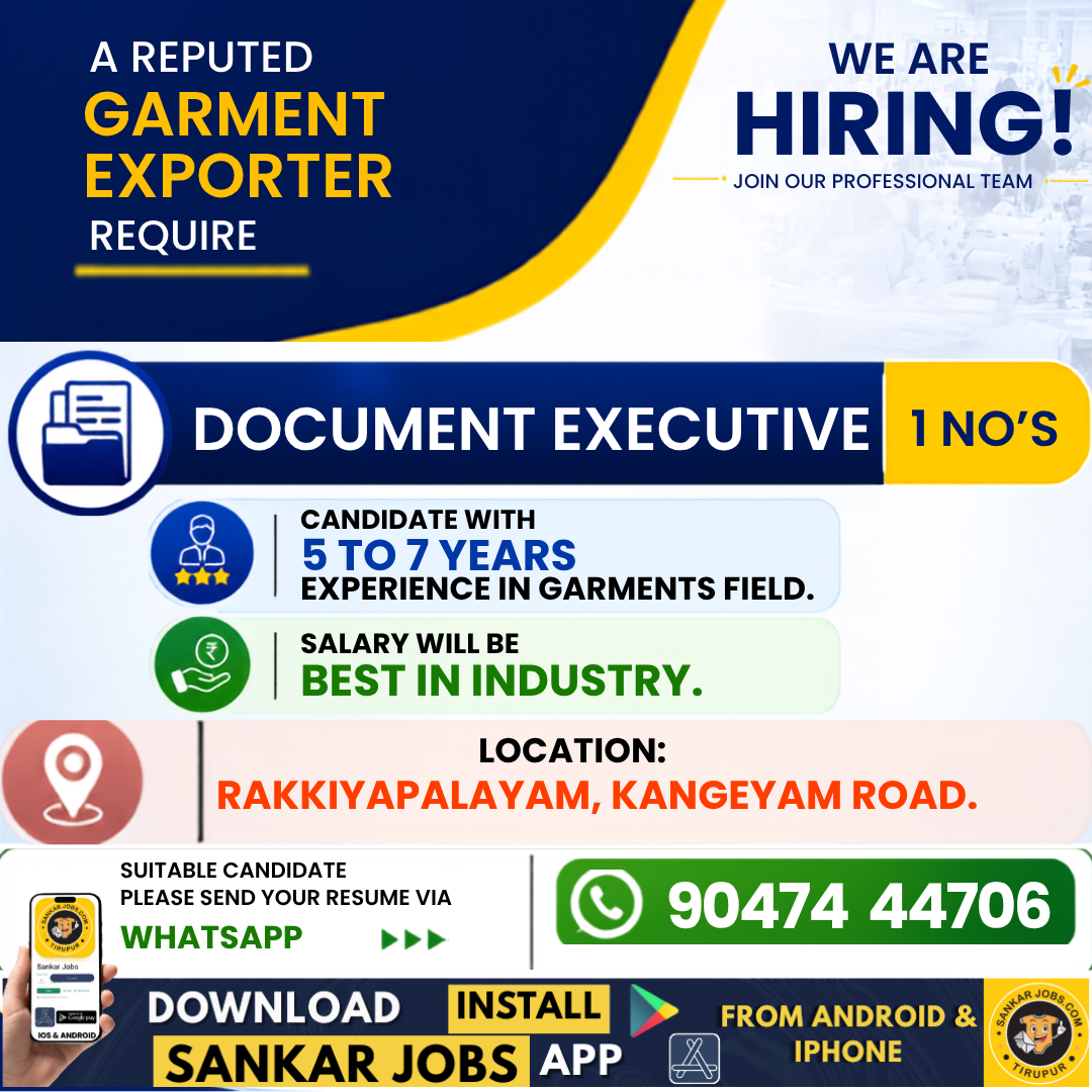 Garment Jobs