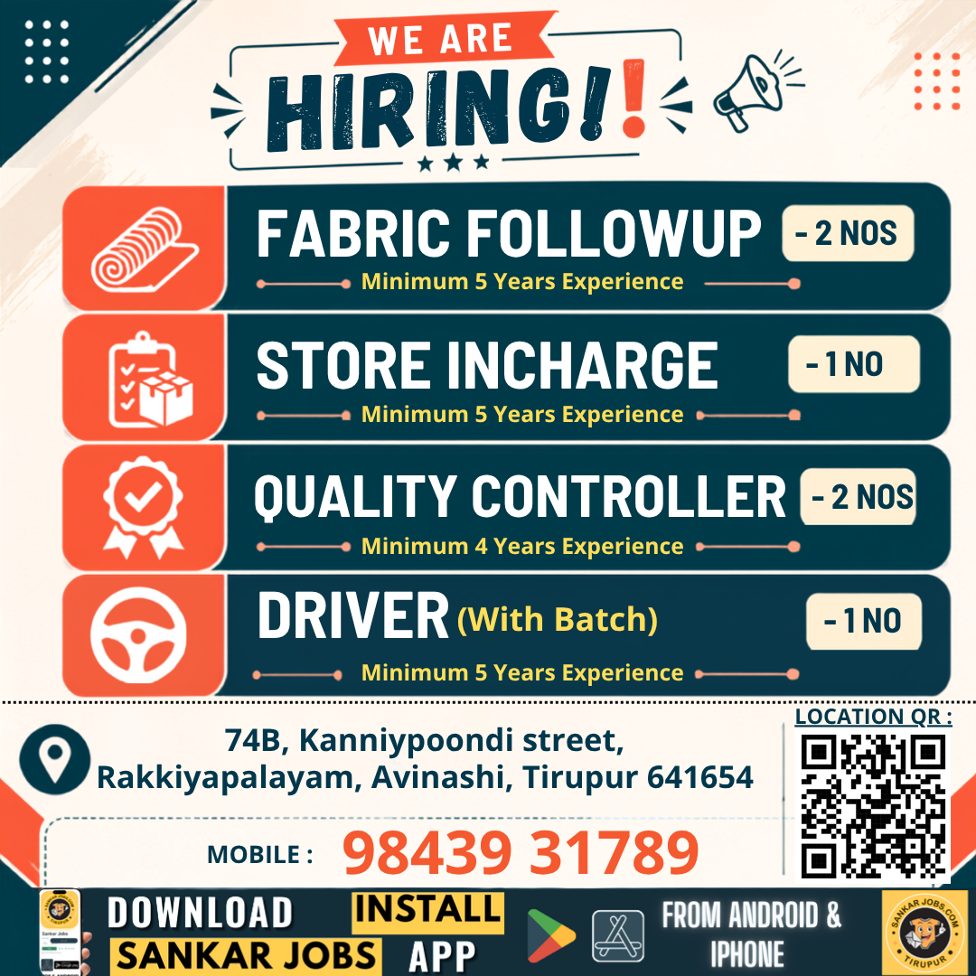 Garment Jobs