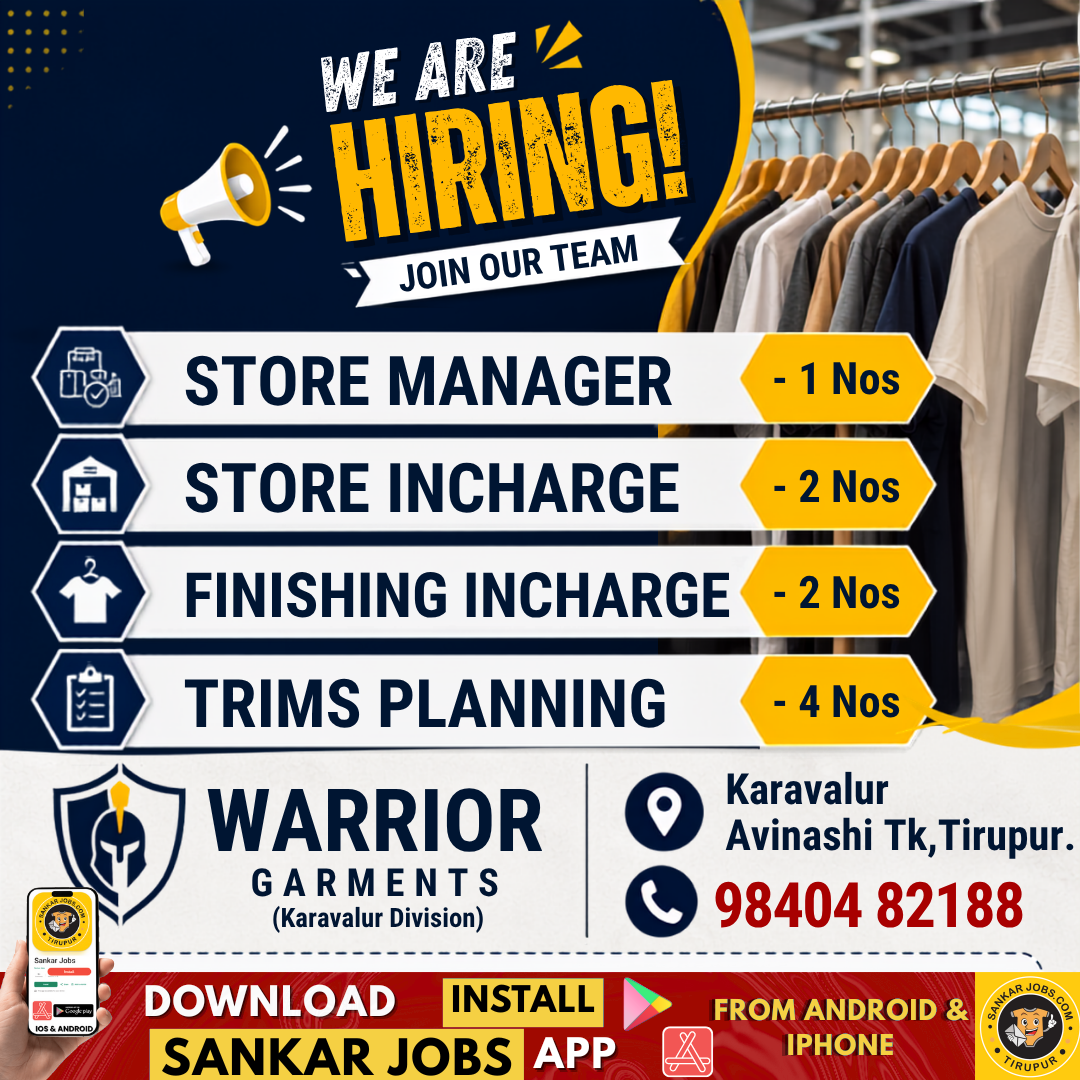 Garment Jobs