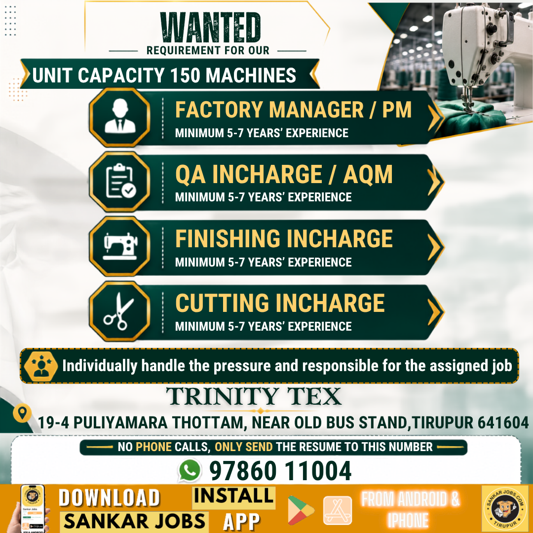 Garment Jobs