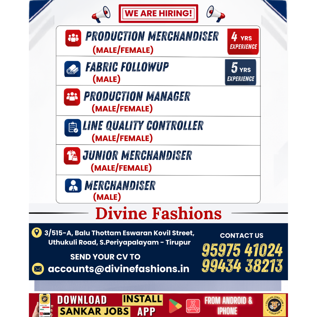 Garment Jobs