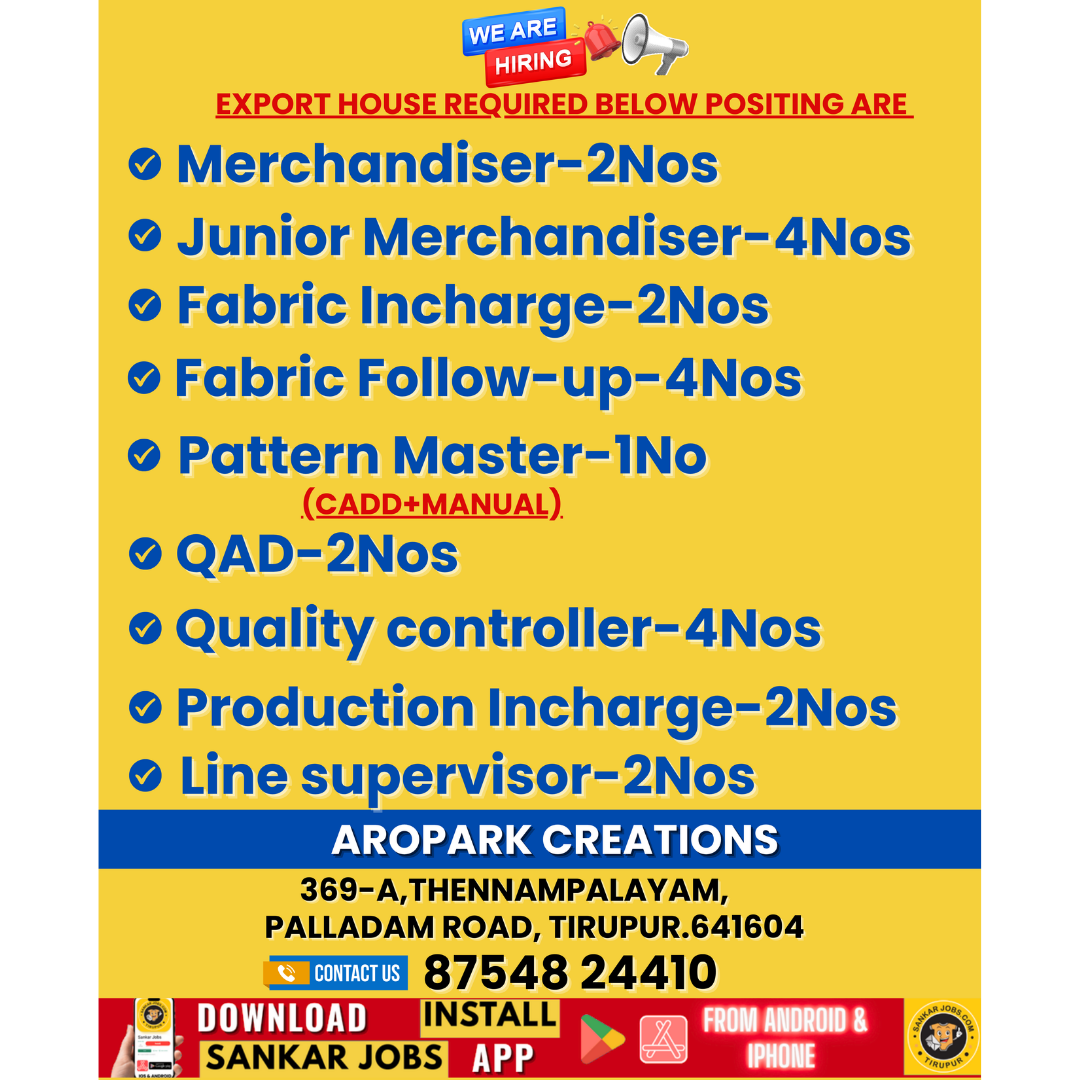 Garment Jobs