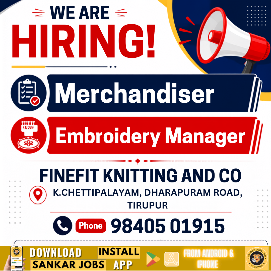 Embroidery Jobs