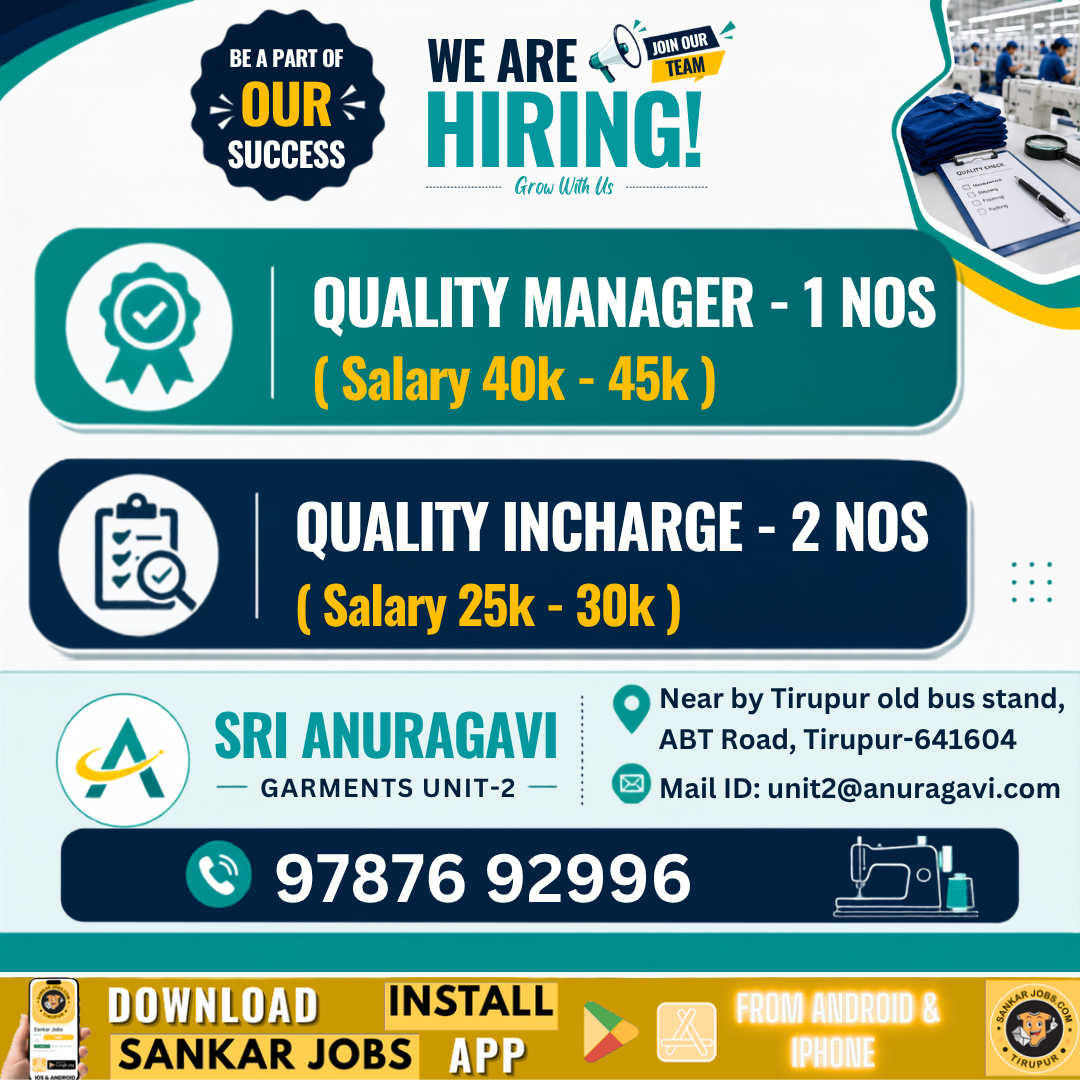 Garment Jobs