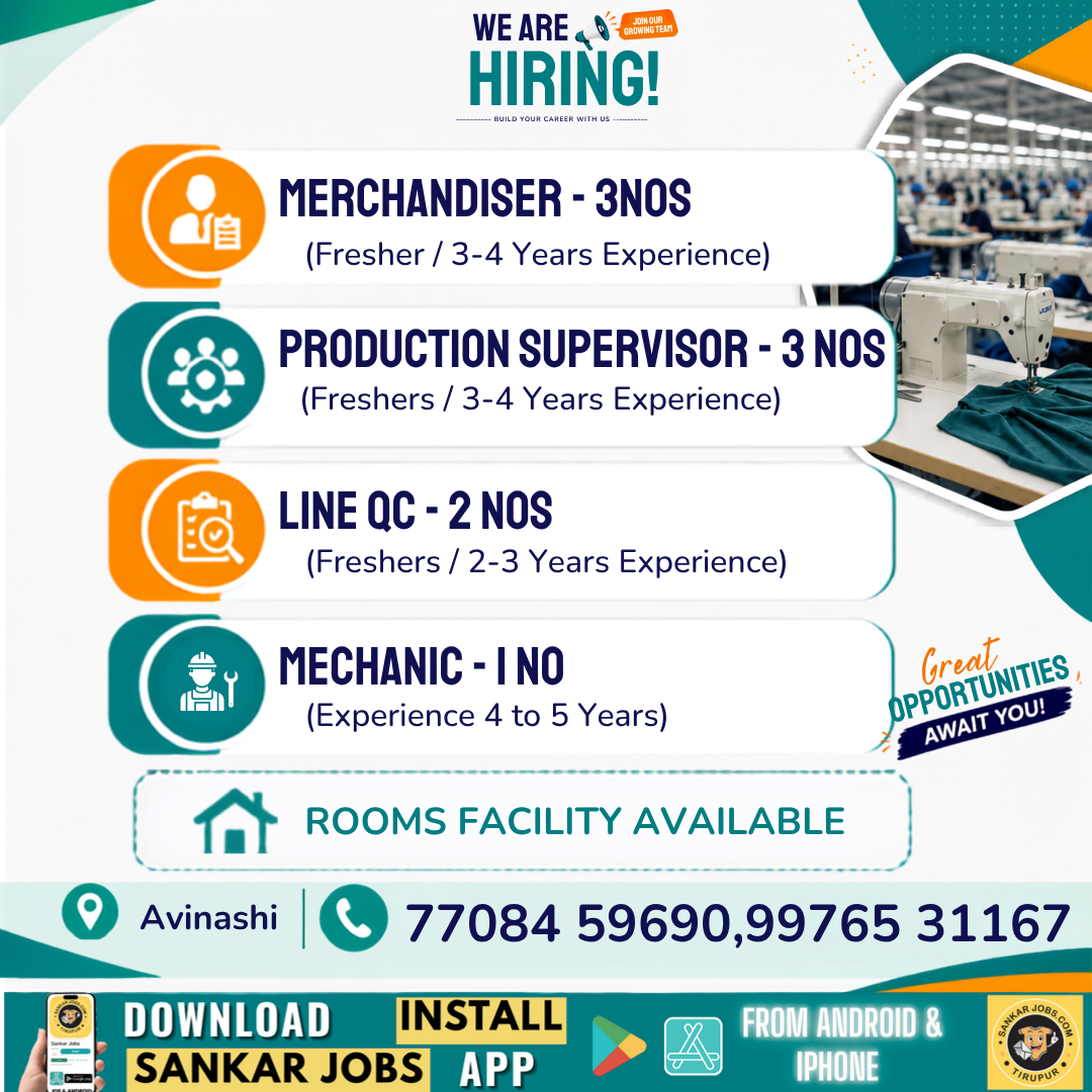 Garment Jobs