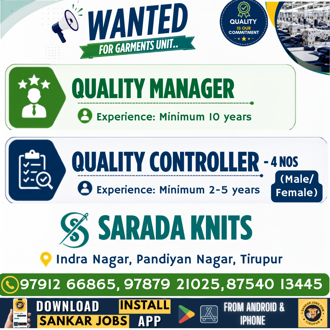 Garment Jobs