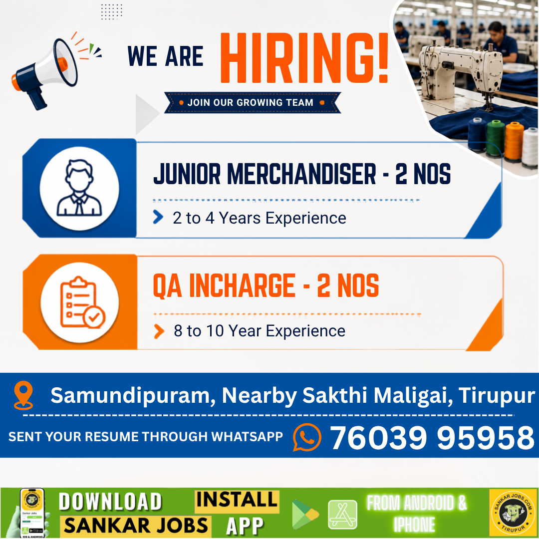 Garment Jobs