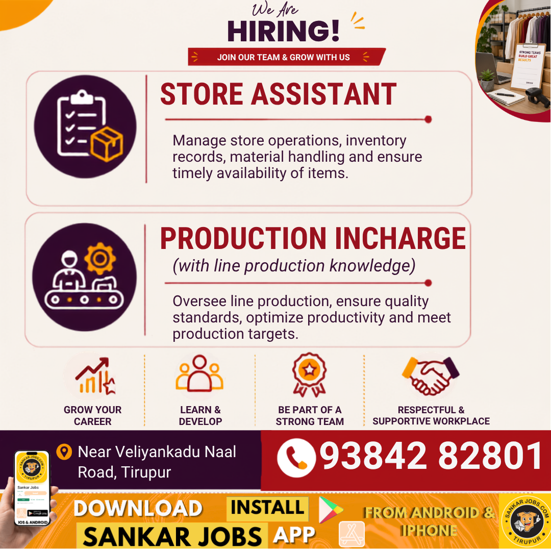 Garment Jobs