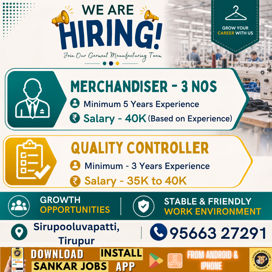 Garment Jobs