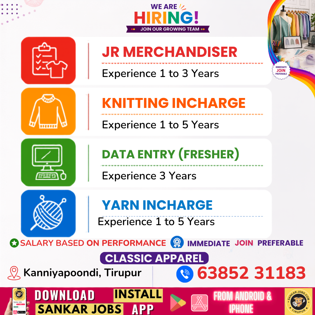 Garment Jobs