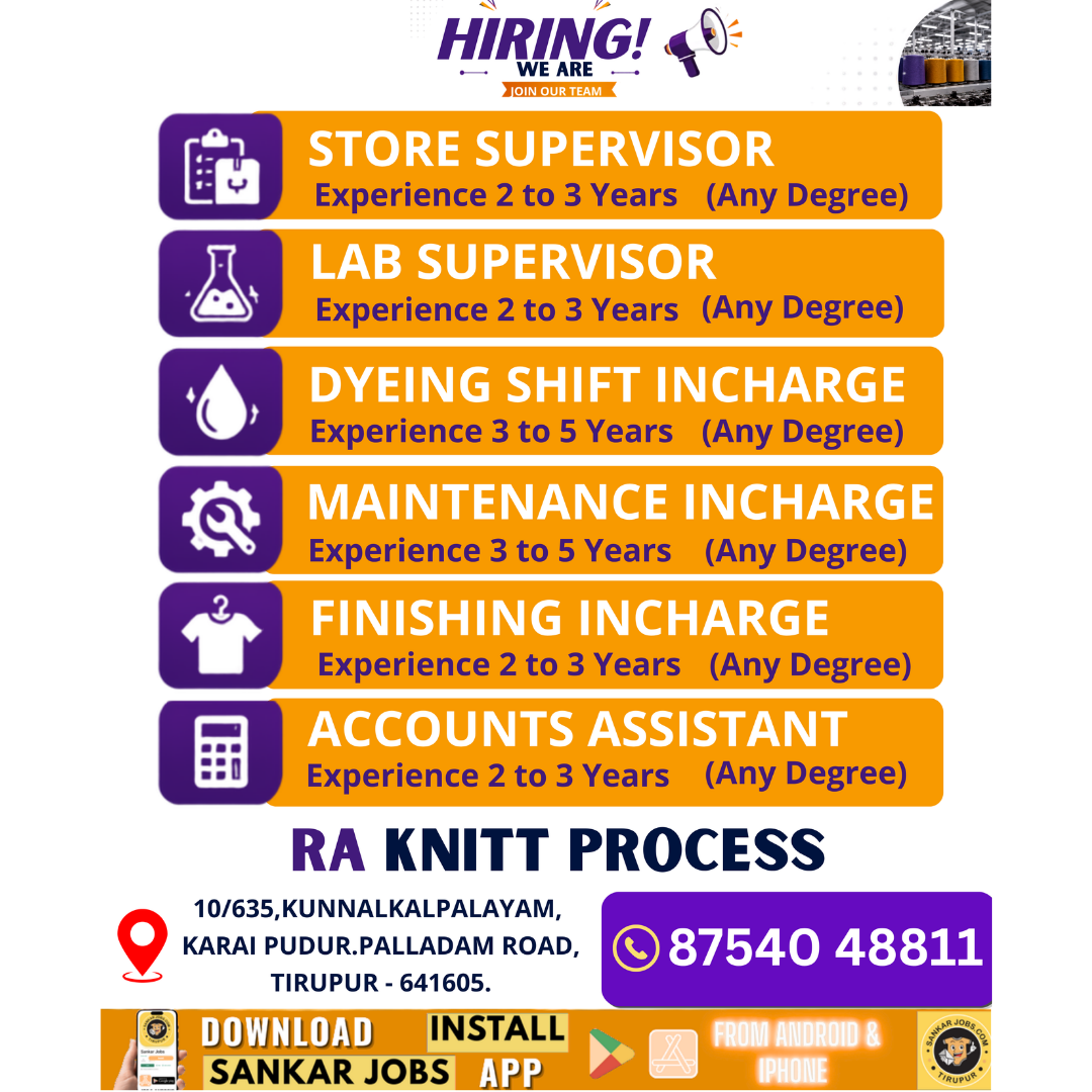 Garment Jobs