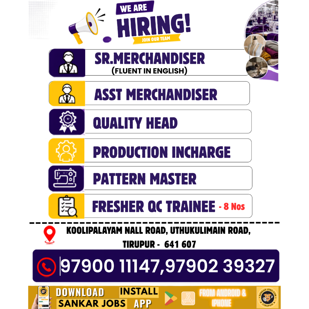 Garment Jobs