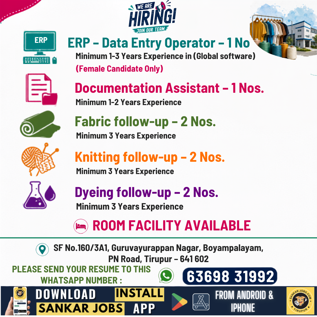 Dyeing Jobs