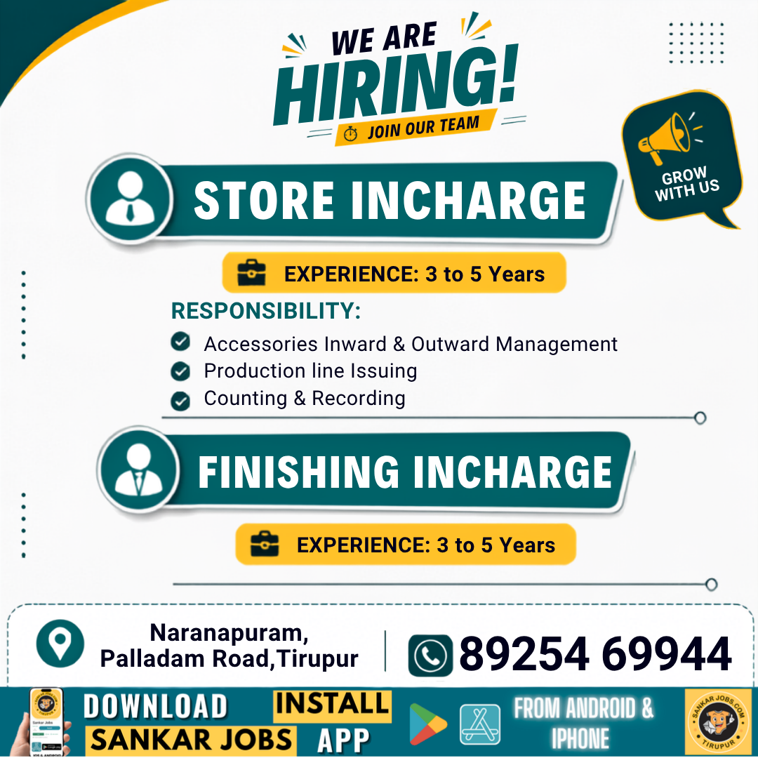 Garment Jobs