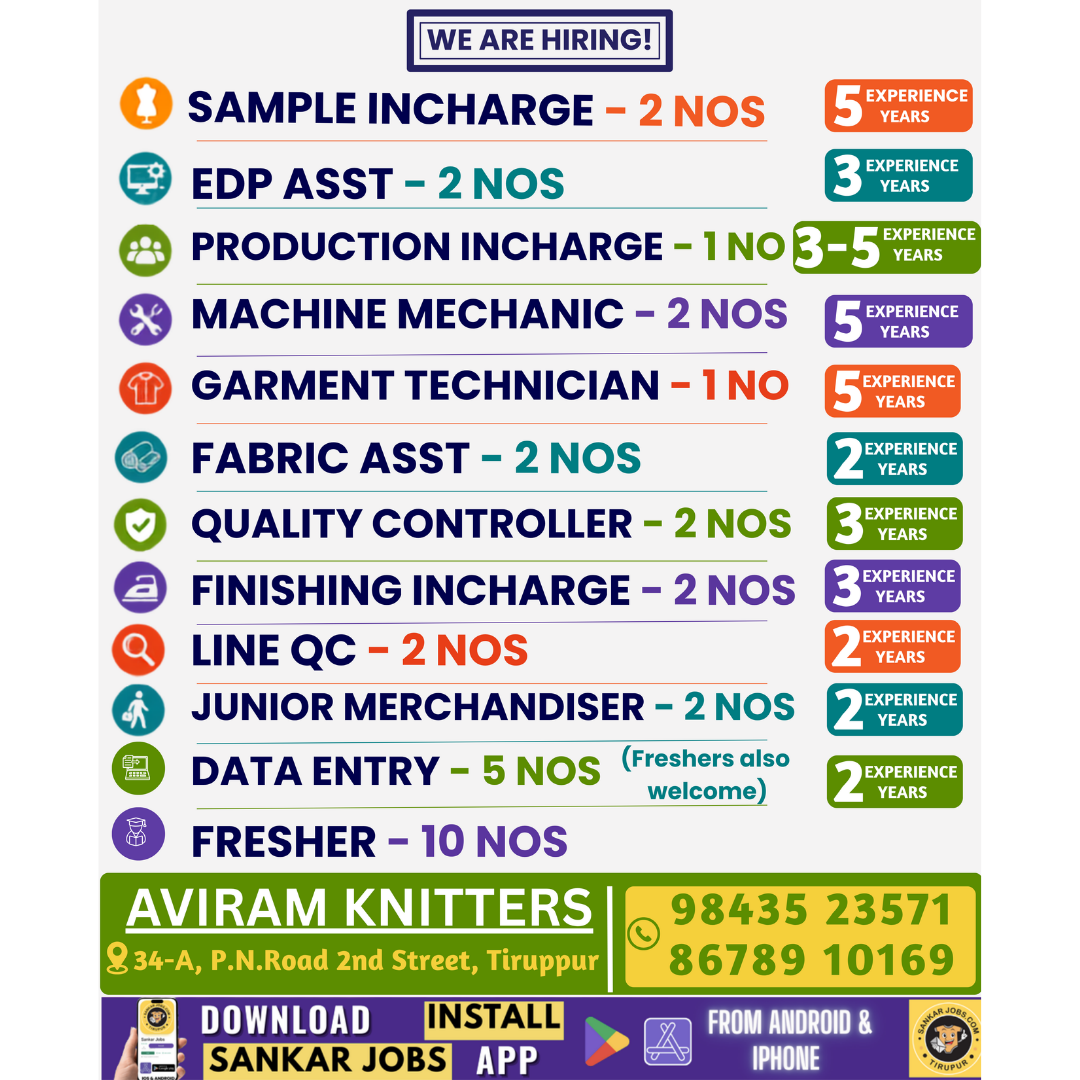 Garment Jobs
