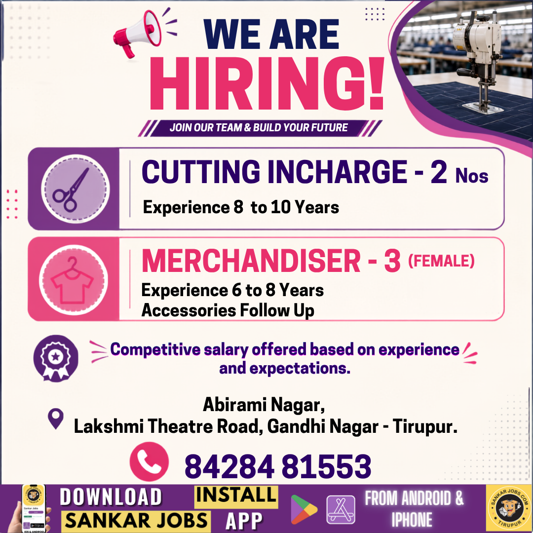 Garment Jobs