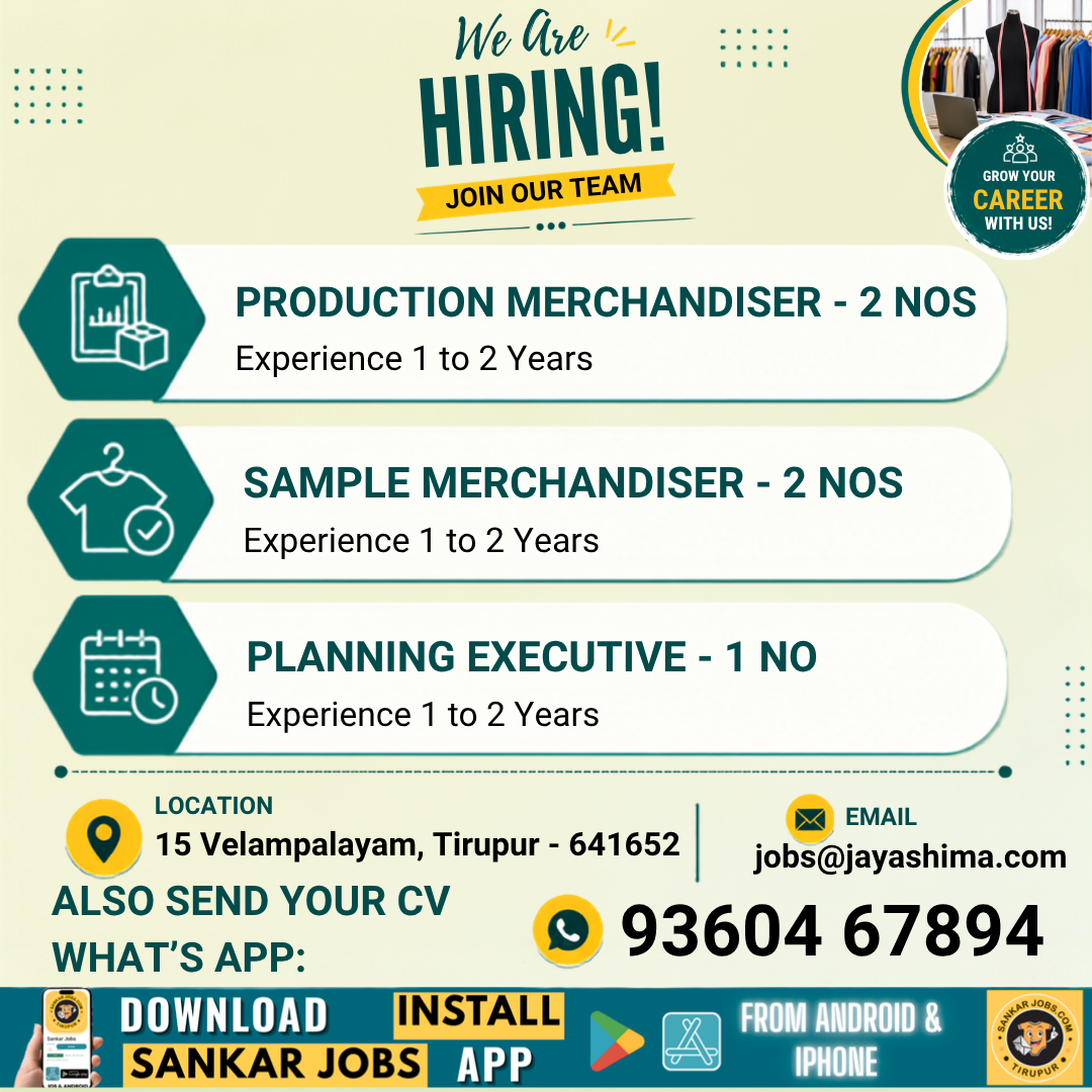 Garment Jobs
