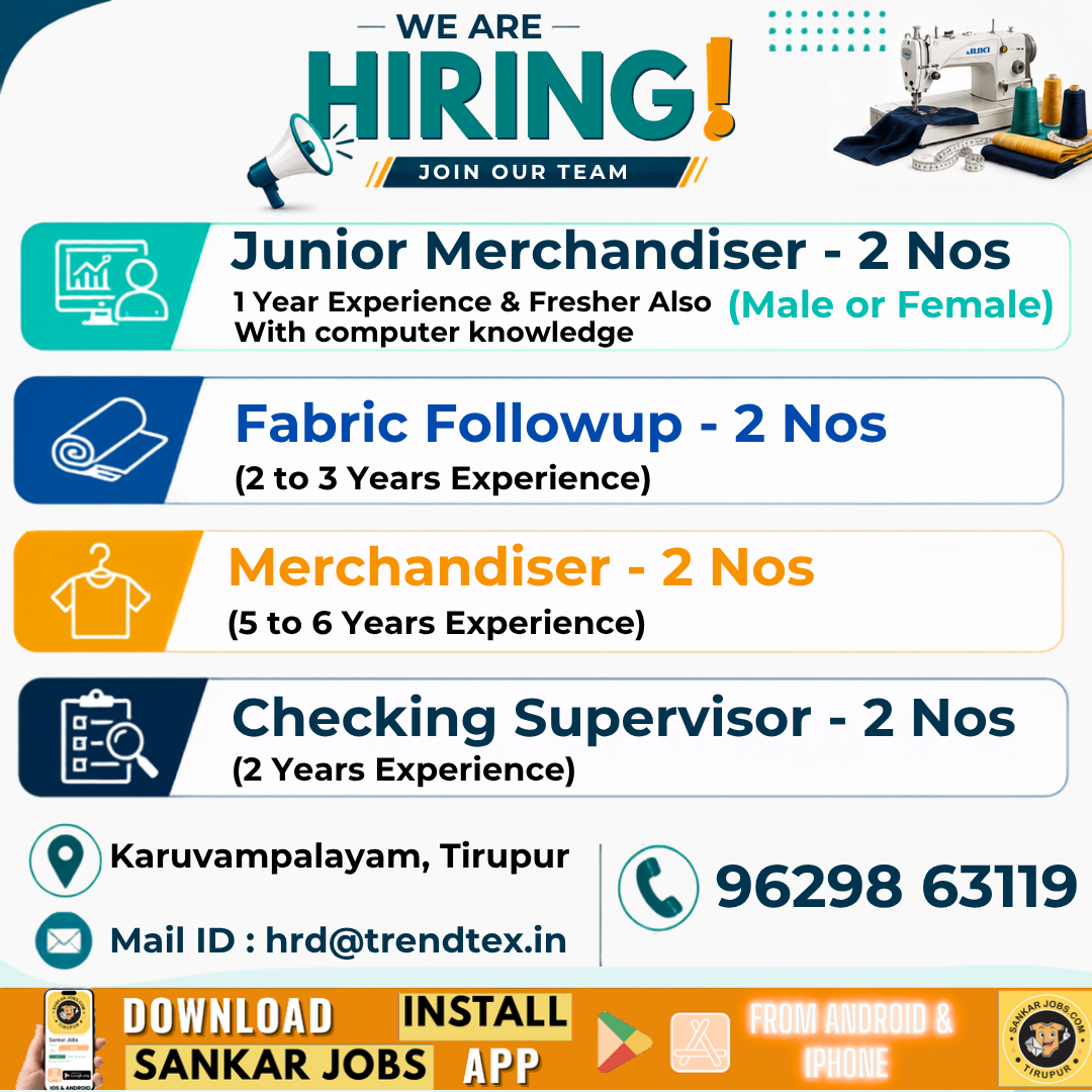 Garment Jobs