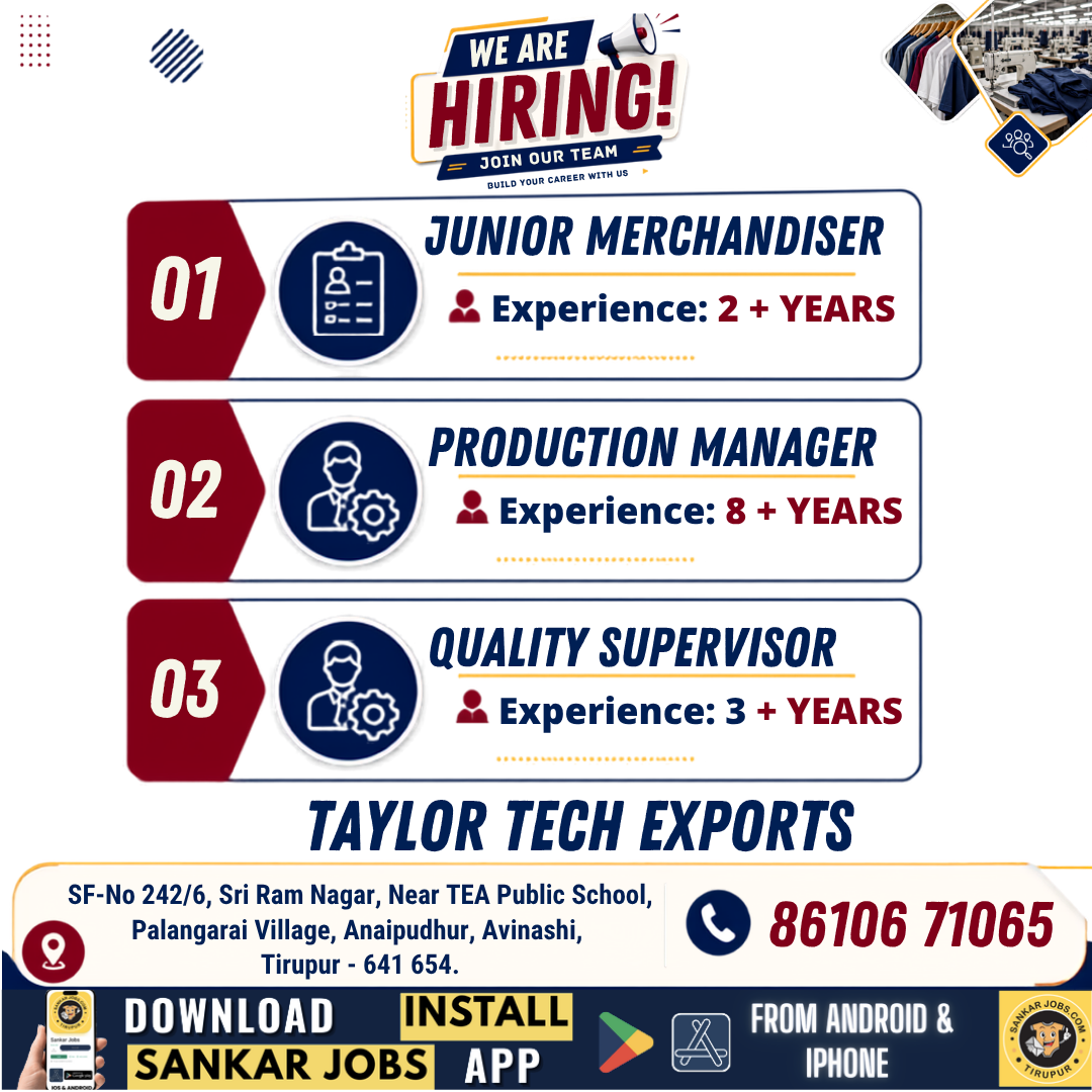 Garment Jobs