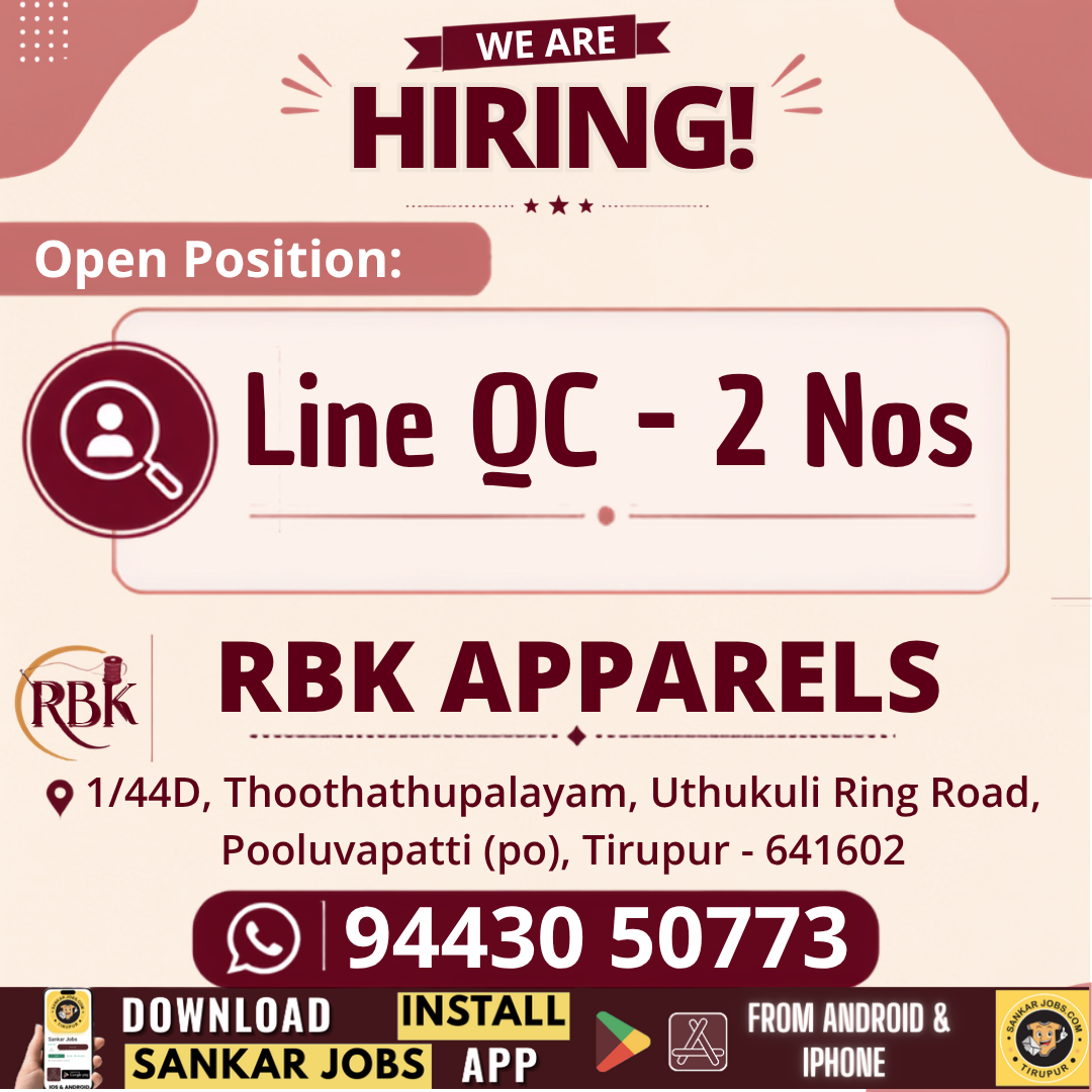 Garment Jobs