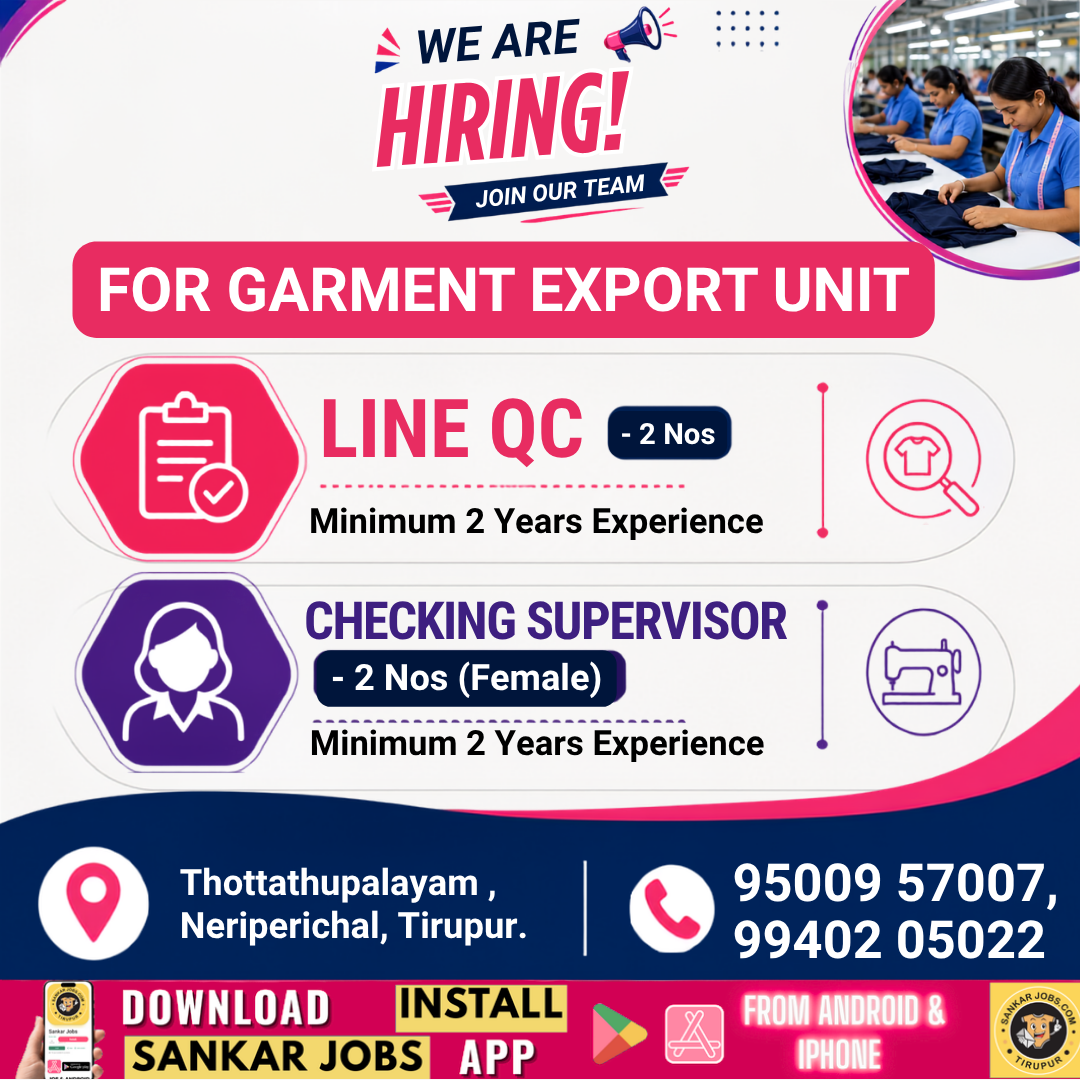 Garment Jobs