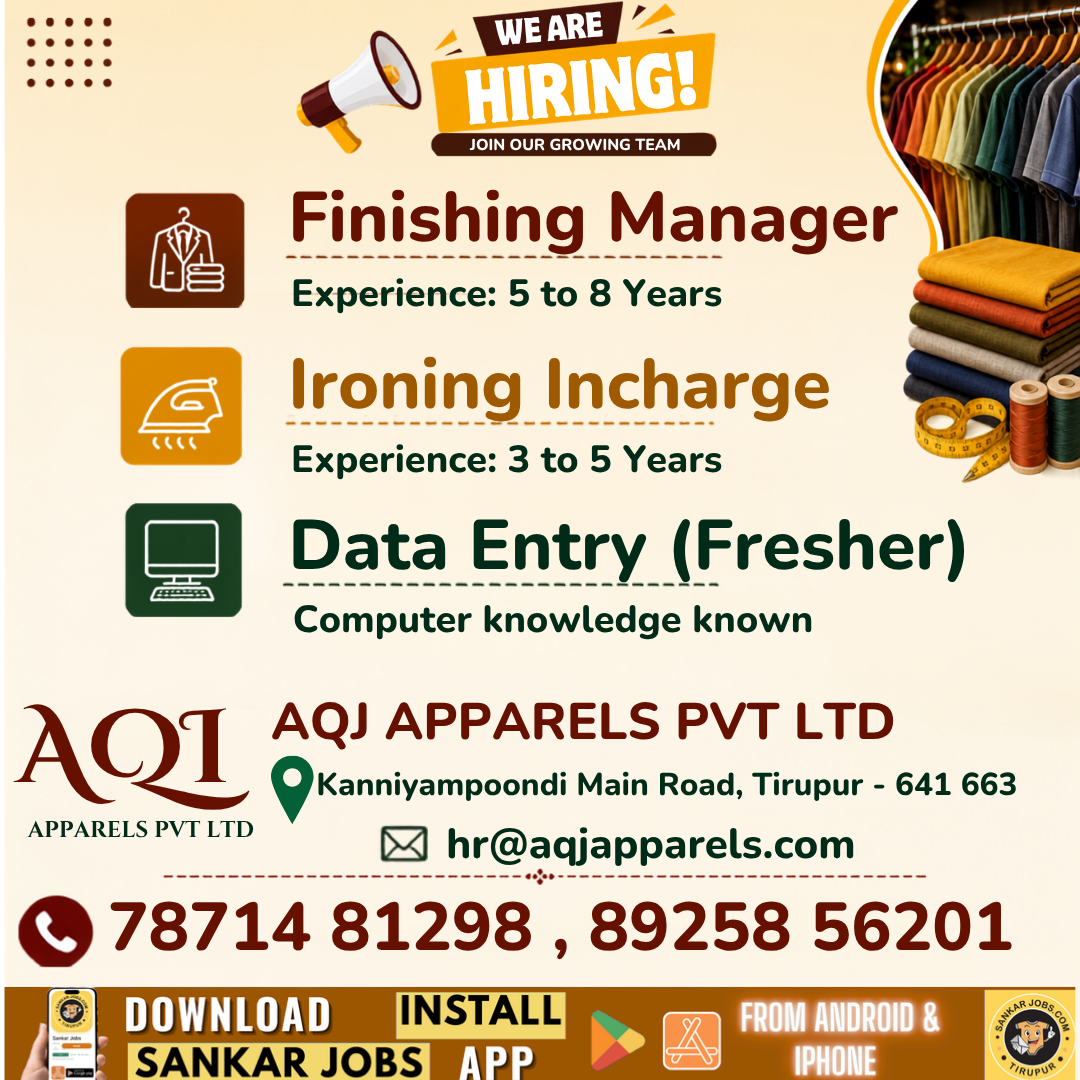Garment Jobs