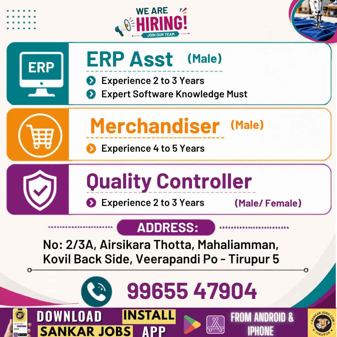 Garment Jobs