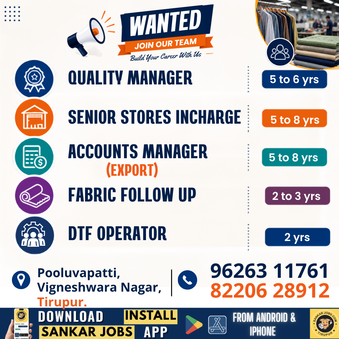 Garment Jobs