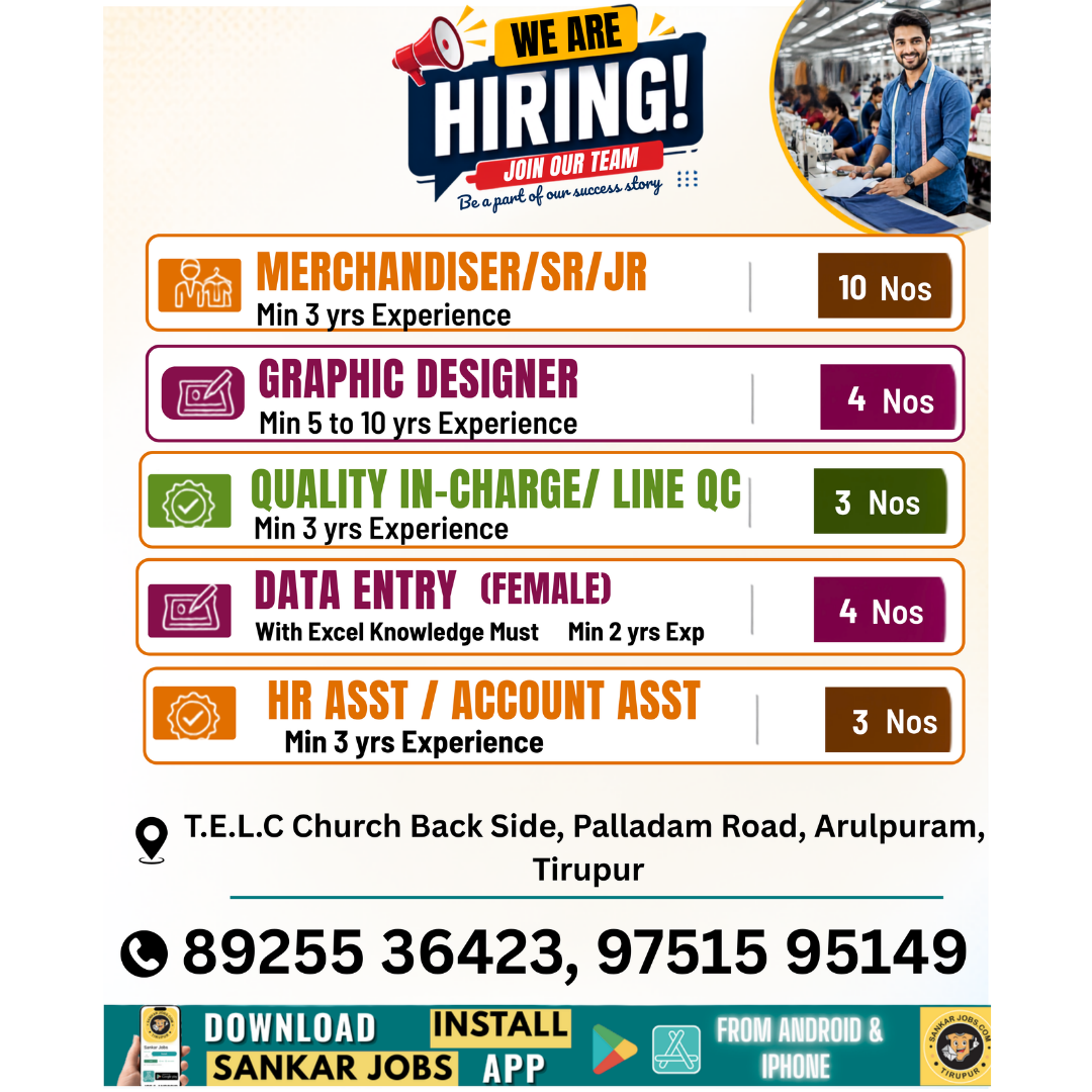 Garment Jobs