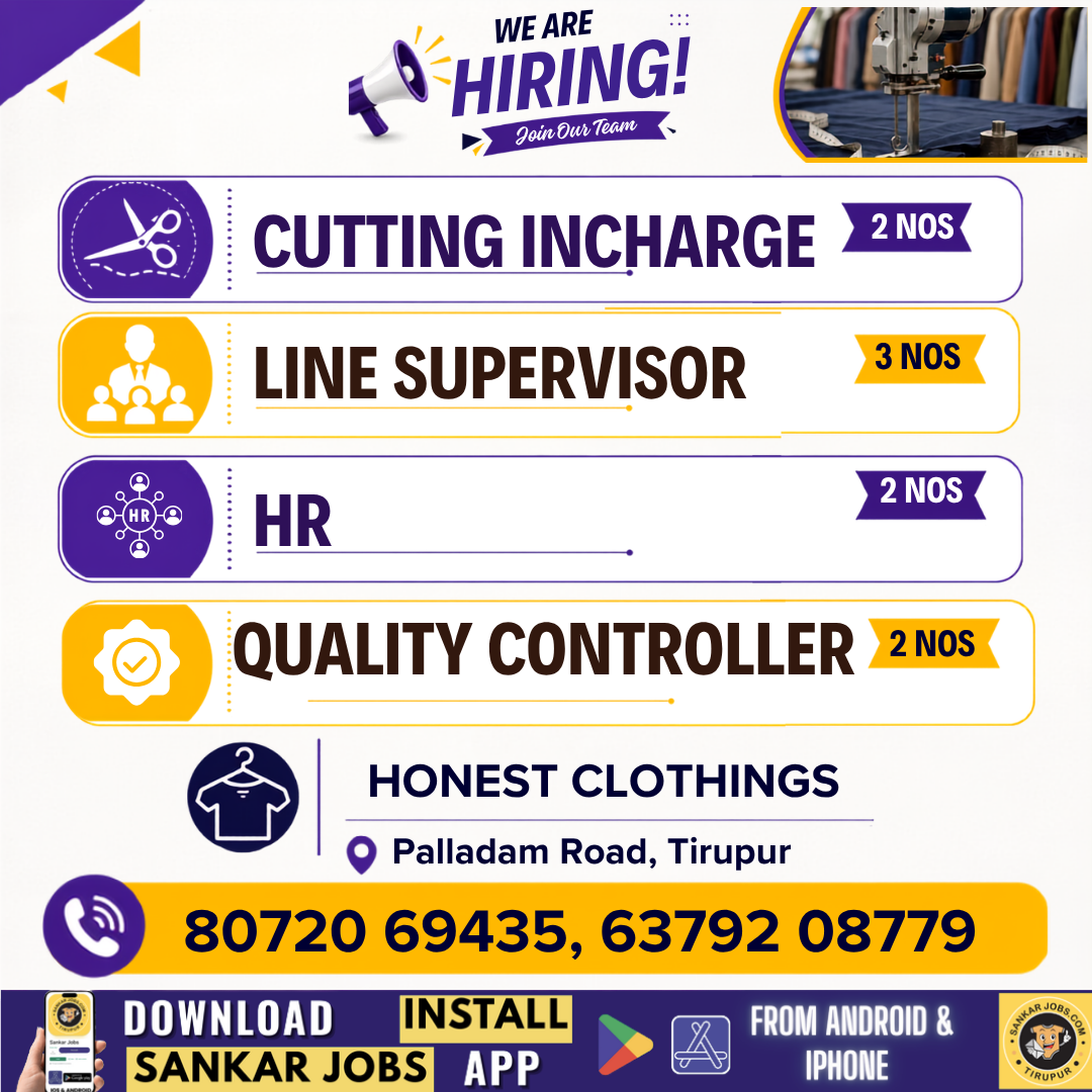 Garment Jobs