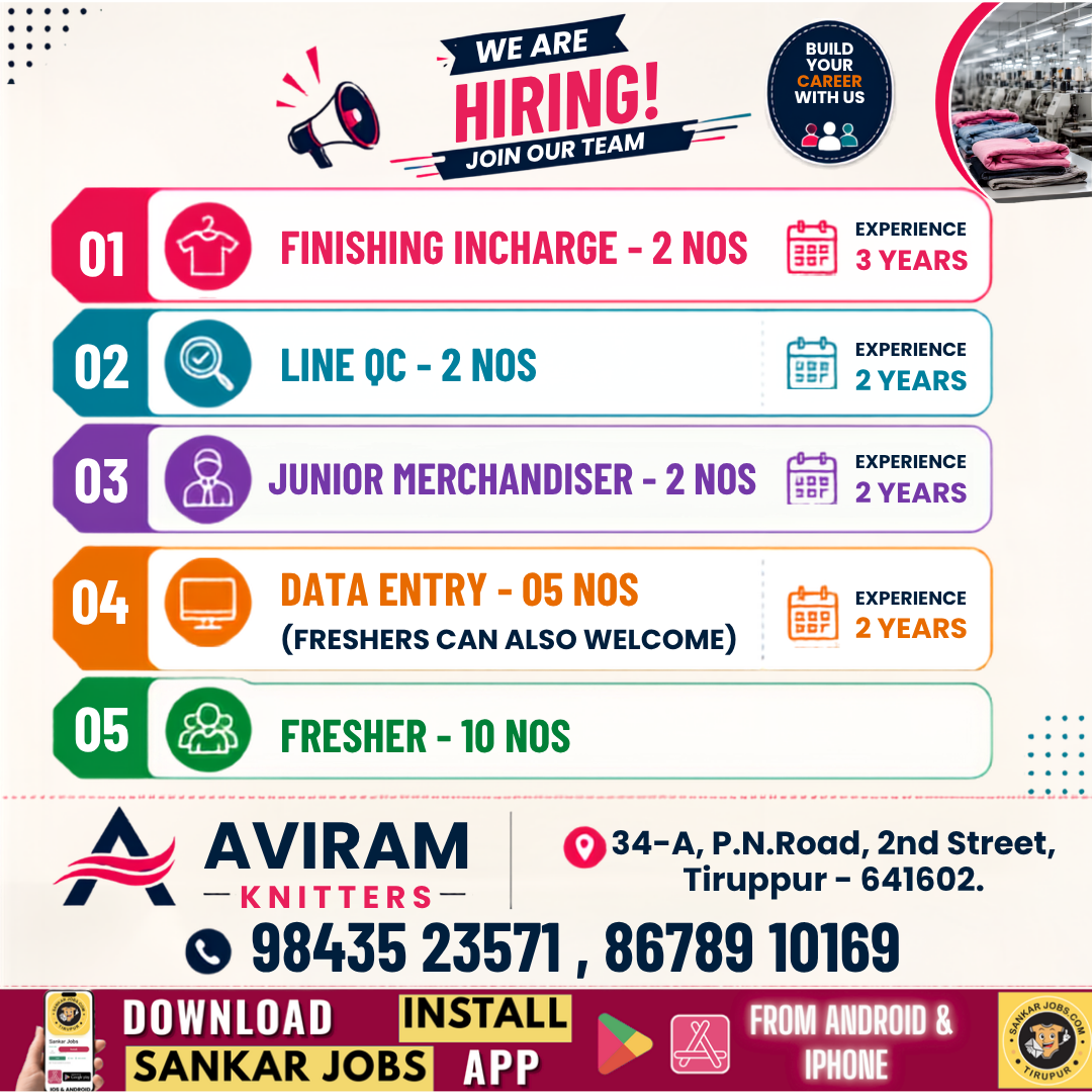 Garment Jobs