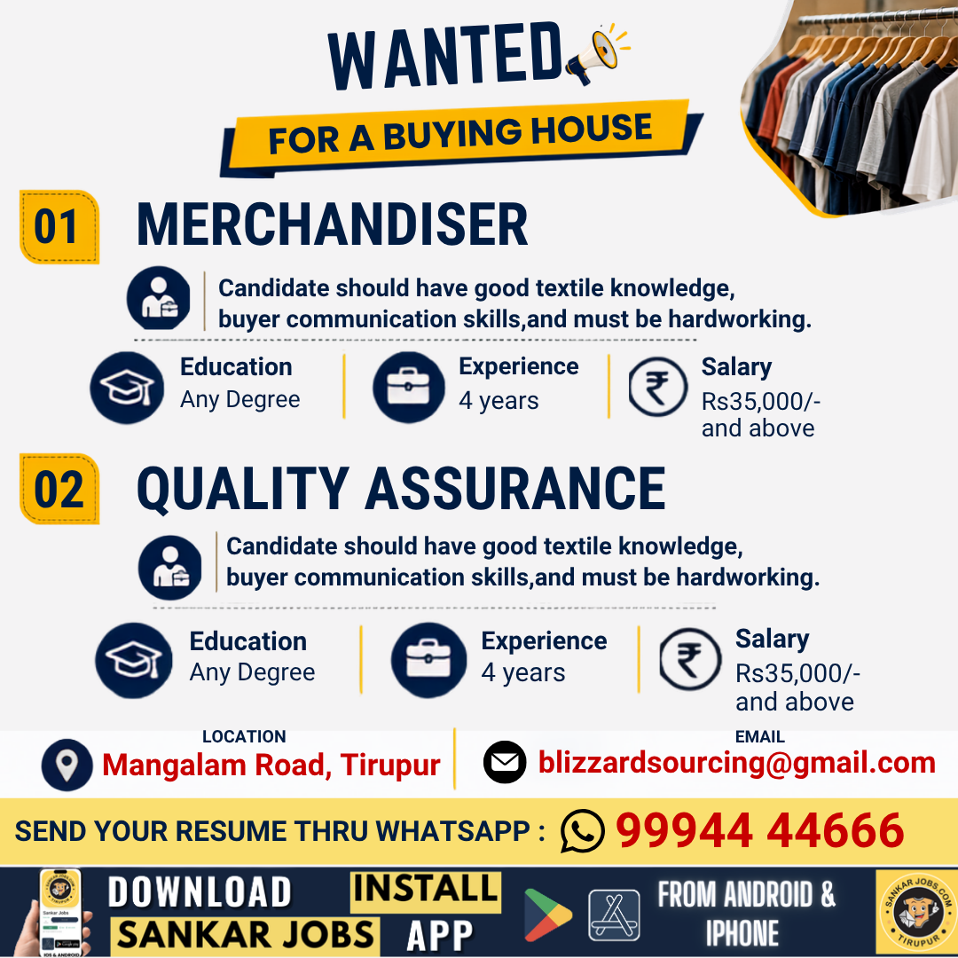 Garment Jobs