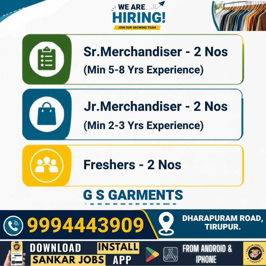Garment Jobs