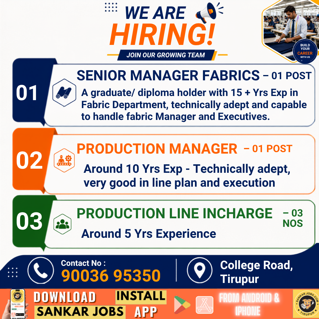 Garment Jobs