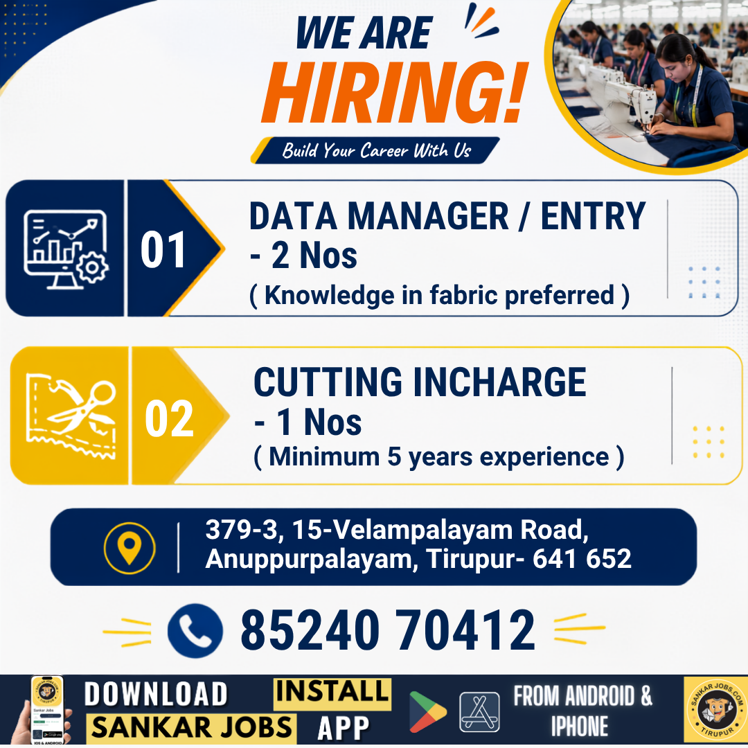 Garment Jobs