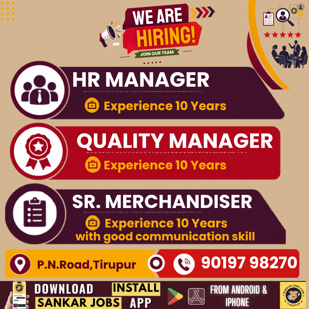 Garment Jobs