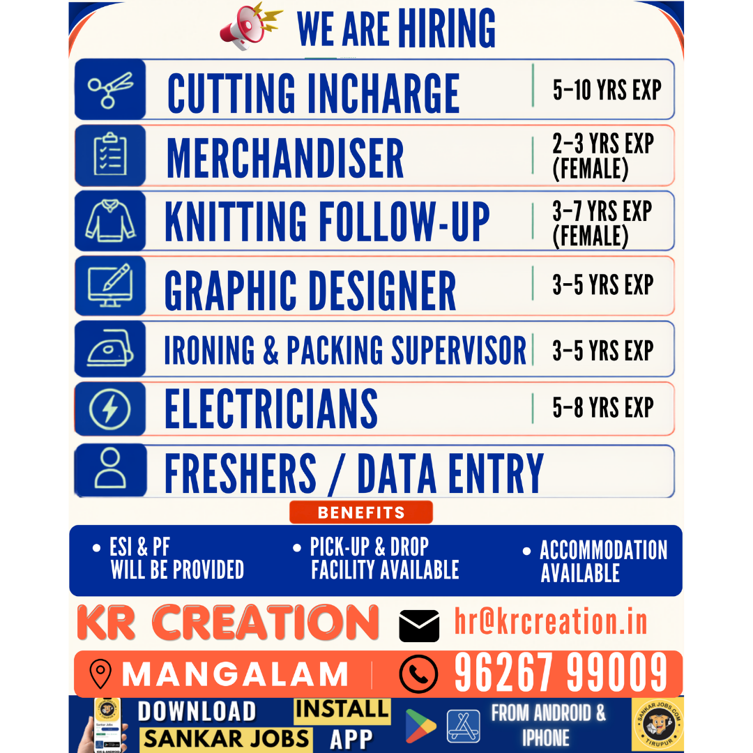 Garment Jobs