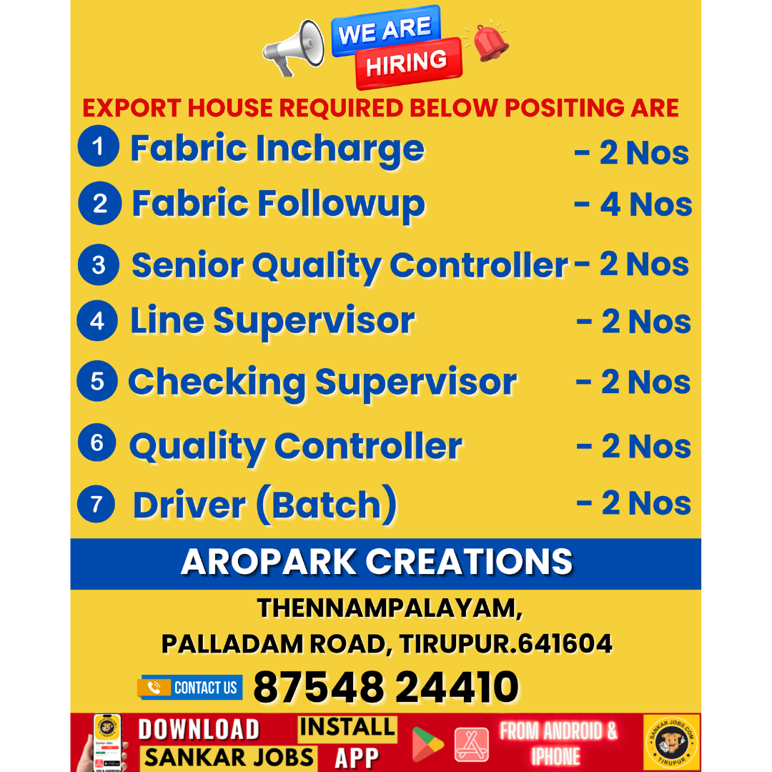 Garment Jobs