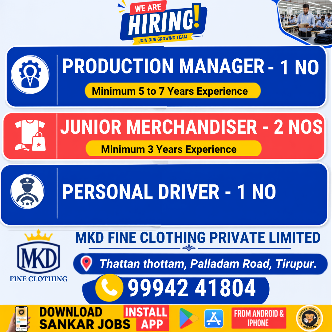 Garment Jobs