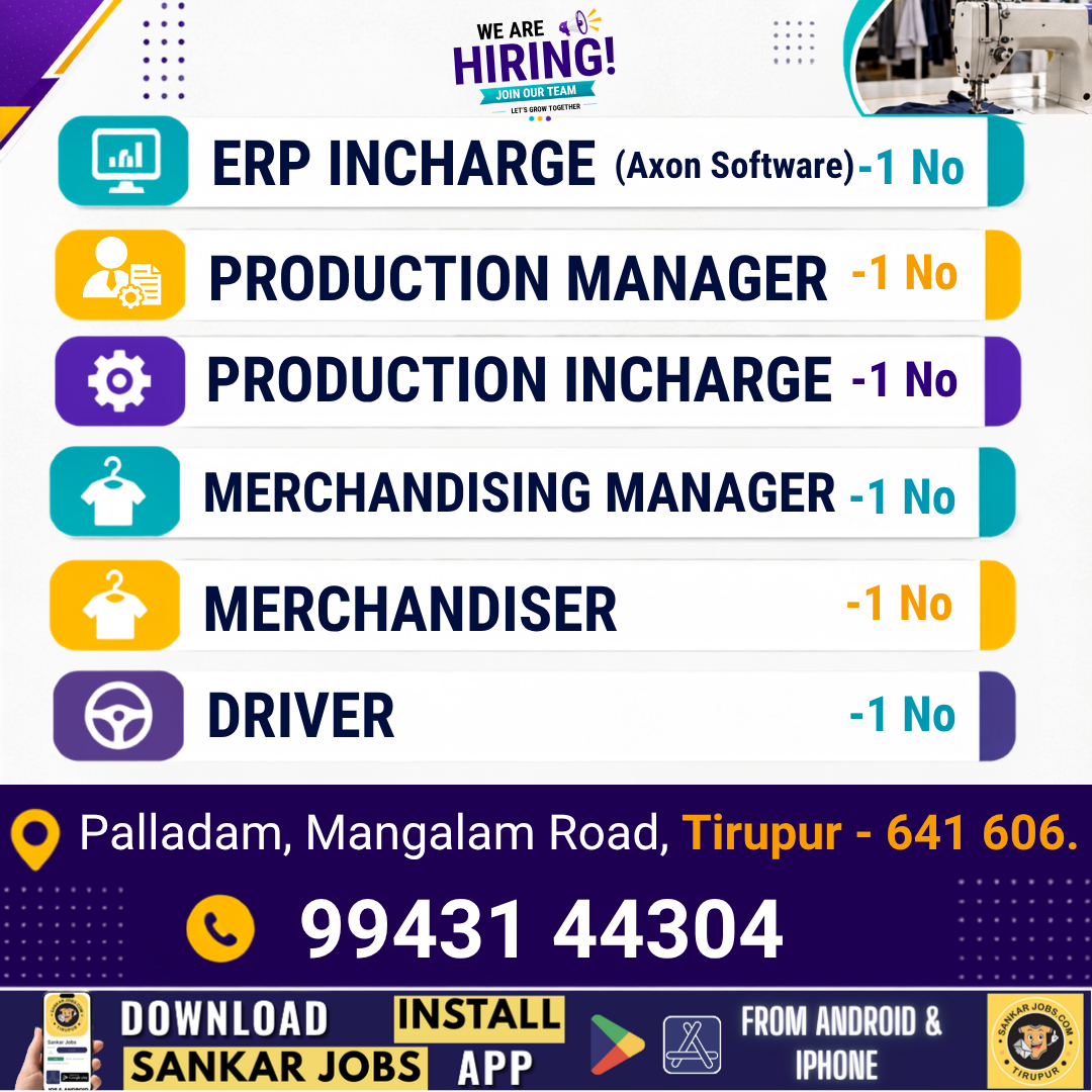 Garment Jobs