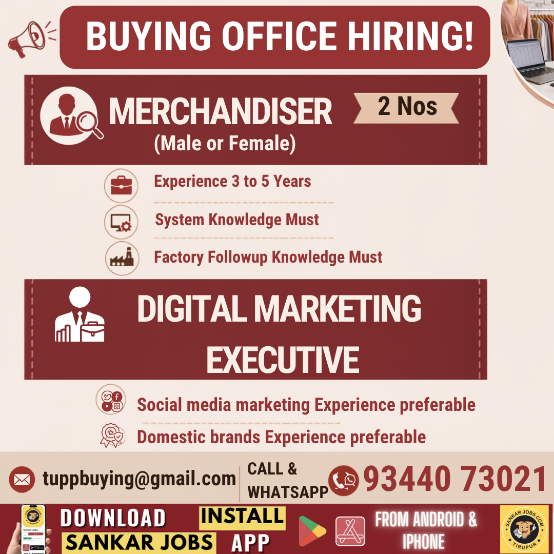 Garment Jobs