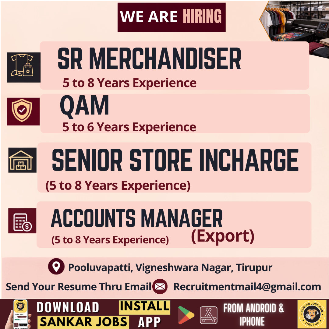 Garment Jobs