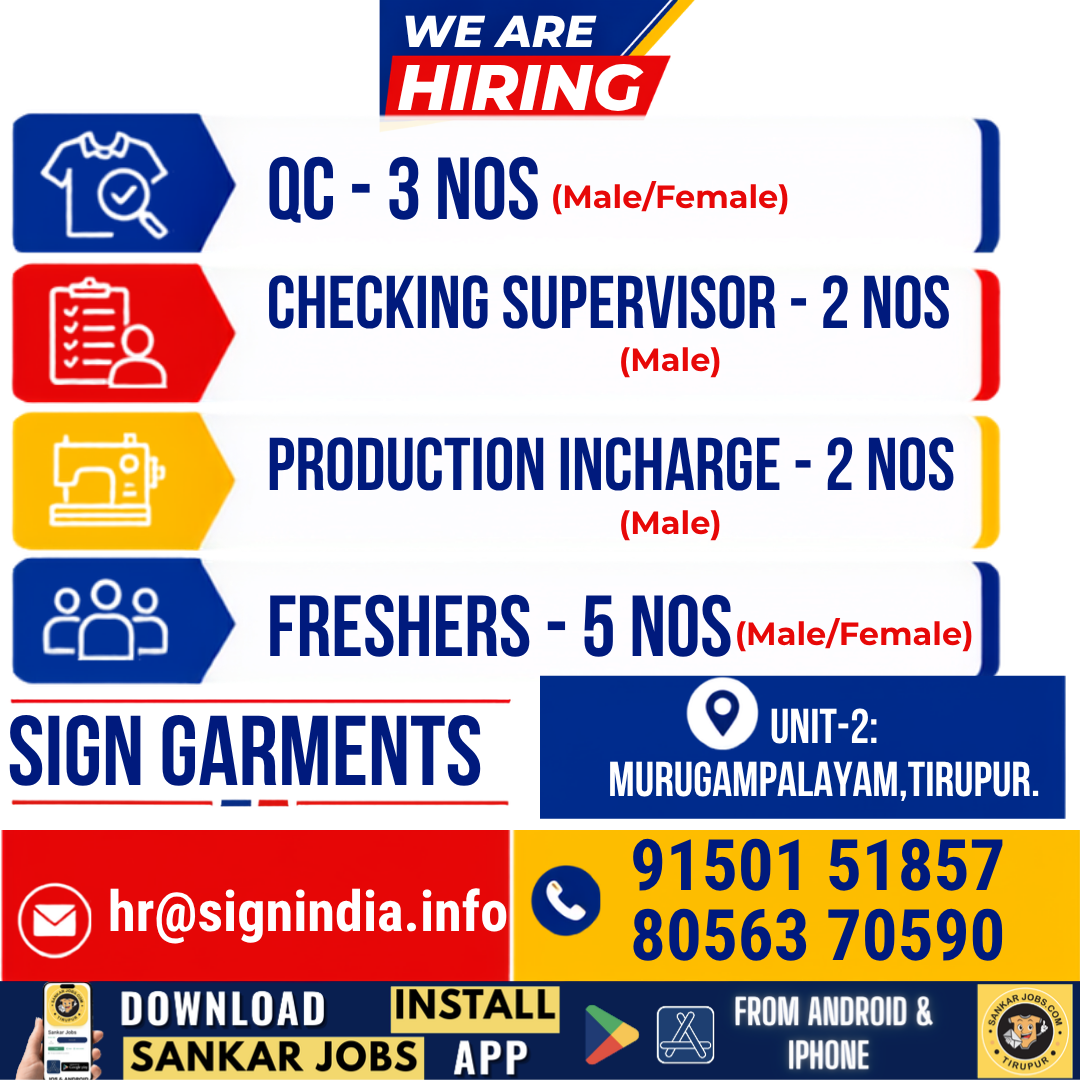 Garment Jobs