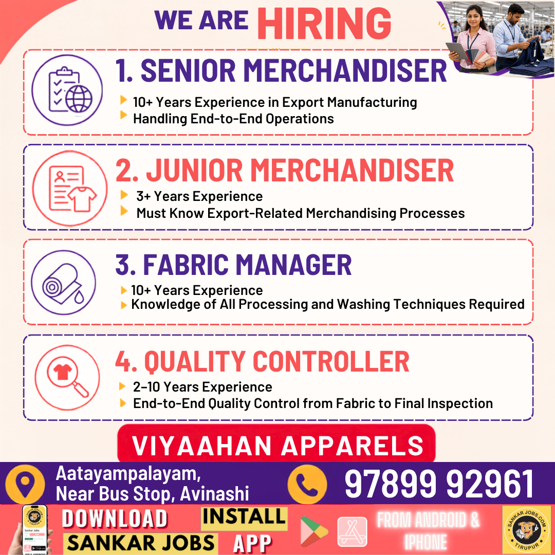 Garment Jobs