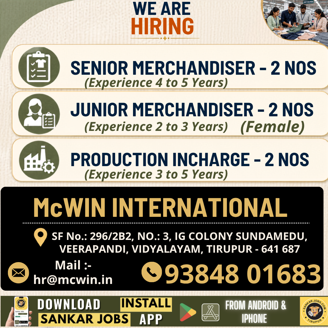 Garment Jobs