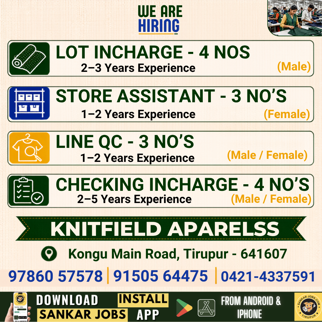 Garment Jobs