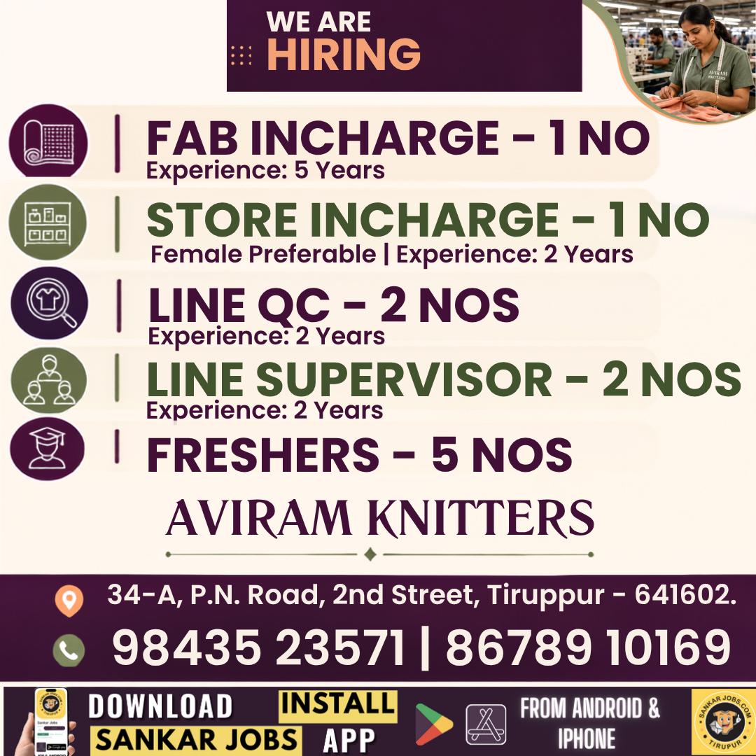 Garment Jobs