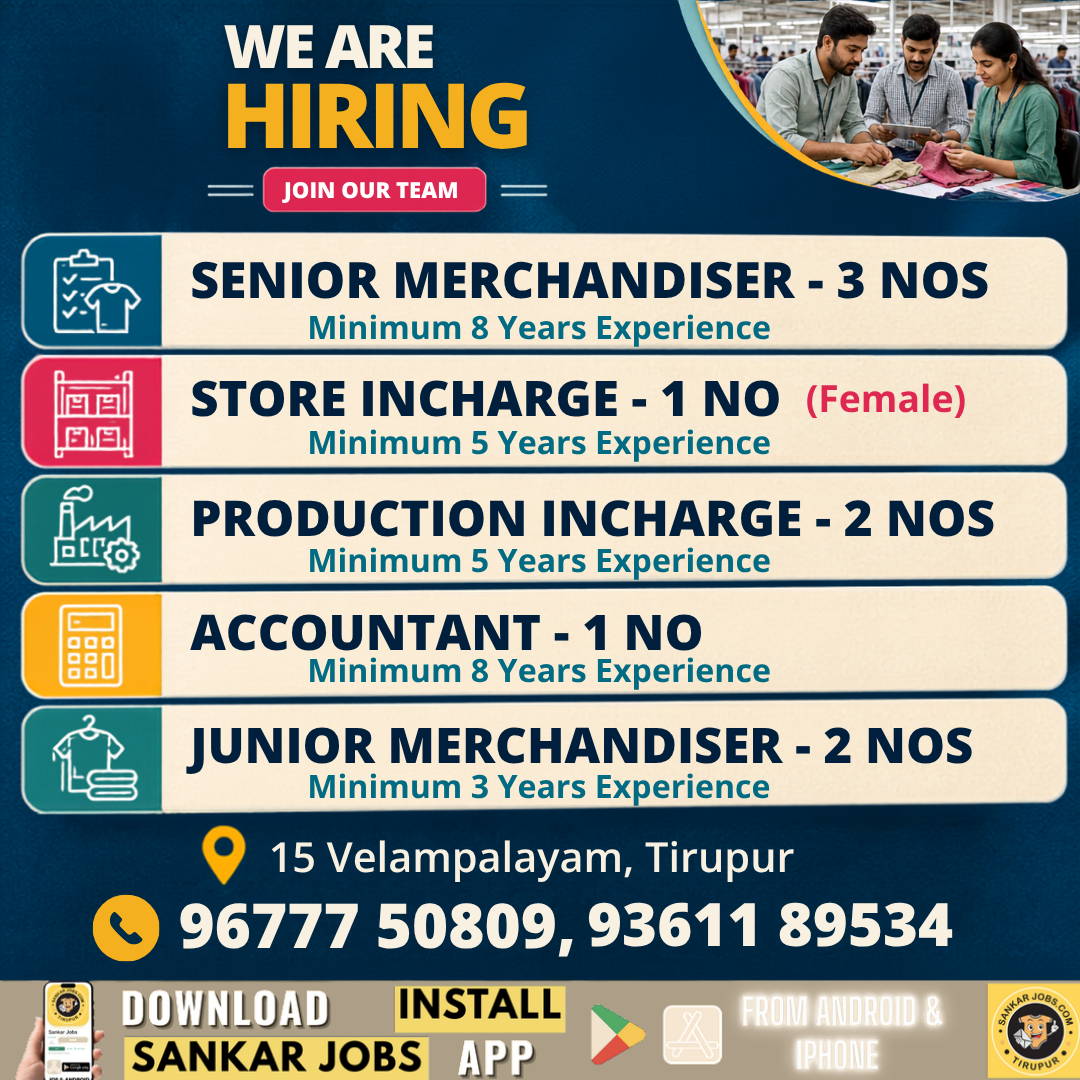 Garment Jobs