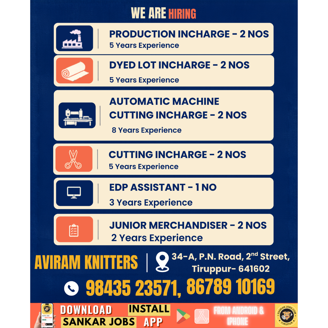 Garment Jobs