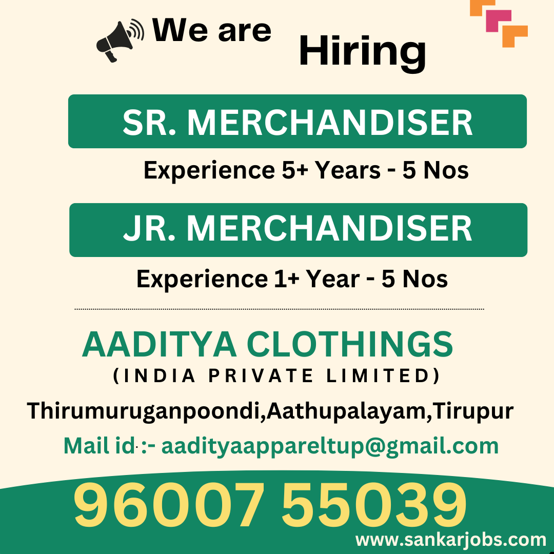 Garment Jobs